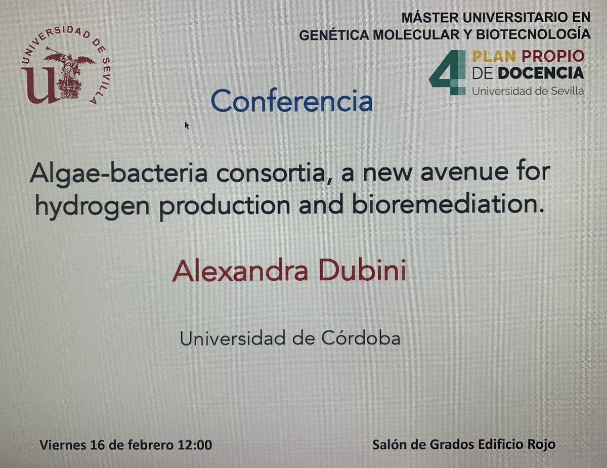 Máster en Genética Molecular y Biotecnología. tweet media