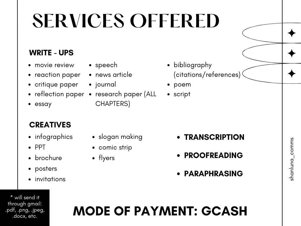 shanluna_comms's tweet photo. [HELP RT]    

~hello, our name is Shan and Luna . we're here to assist you with your academic schoolwork; please don't hesitate to dm us :))    

see the comm sheets below for more info !!  

you can also see proof at #shancomms.

tags: lf commissioner lf client pagawa comms https://t.co/fu542VG6GL