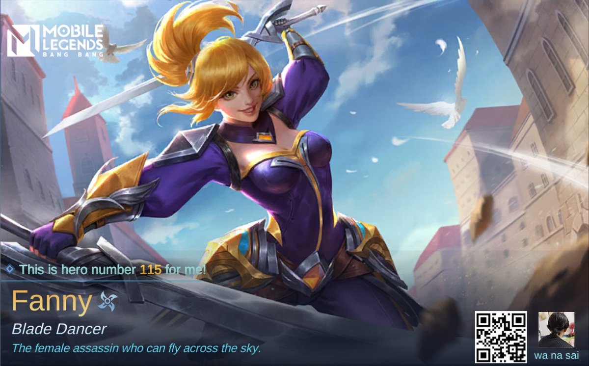 ThreeSevenSix3's tweet photo. Hey guy .......follow me
I just obtained a new hero Fanny in Mobile Legends: Bang Bang! Let's face off against the world's best MOBA players together!
https://t.co/DwkCOGMkAe https://t.co/TOPRdZKKI1
