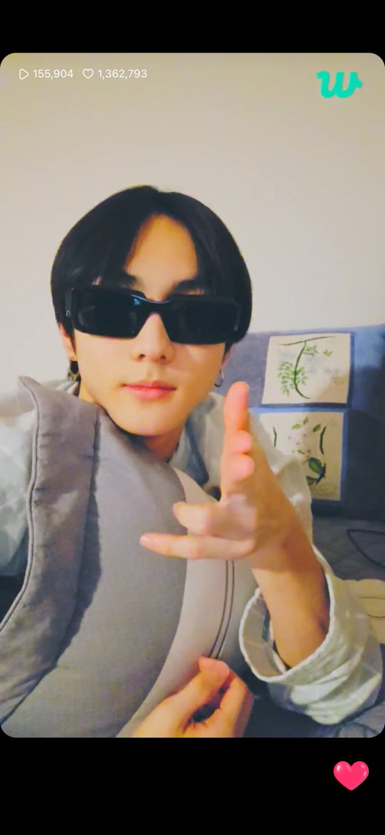 Love Wins All is playing and he’s being like this