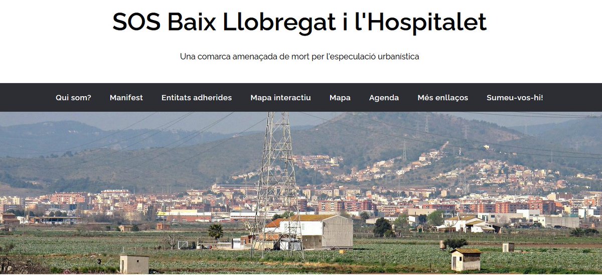 "SOS Baix Llobregat i l’Hospitalet assenyala els ajuntaments  metropolitans per la seva responsabilitat a mantenir una lògica de  creixement permanent que està darrera de la crisi ecològica global"

#decreixement

sosbaixllobregat.cat/les-politiques…