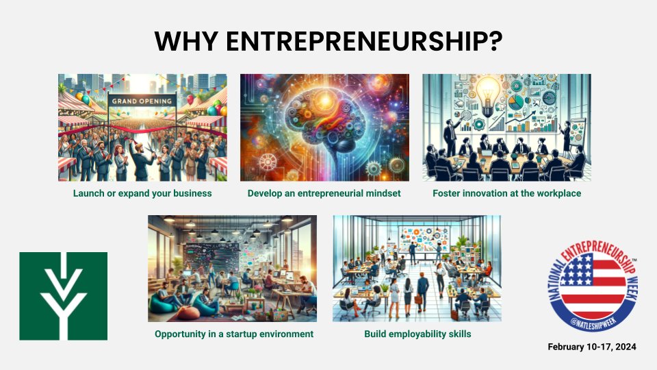 IvyTechSBE's tweet photo. National Entrepreneurship Week #GoIvy https://t.co/9aBKeCMmOx