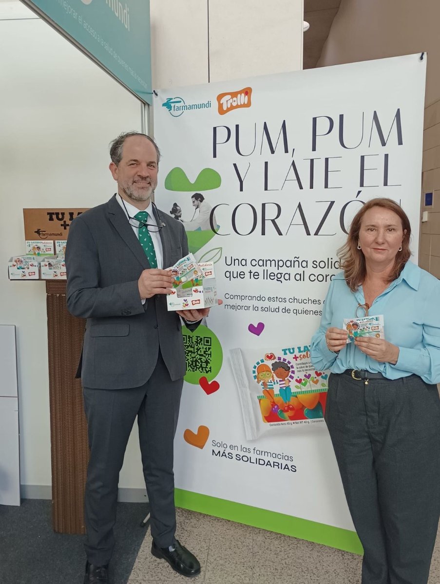 FernandoFombona's tweet photo. ¡Iniciativas y acuerdos solidarios en el #23CNF! Junto a Sara Valverde, presidenta de @farmamundi, encontramos la oportunidad perfecta para firmar un acuerdo que marca la diferencia. https://t.co/vdLSUWGXGi