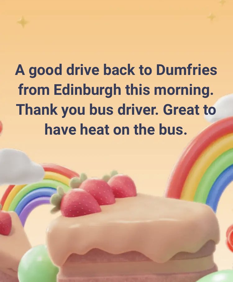 🚌From a happy passenger today🚌