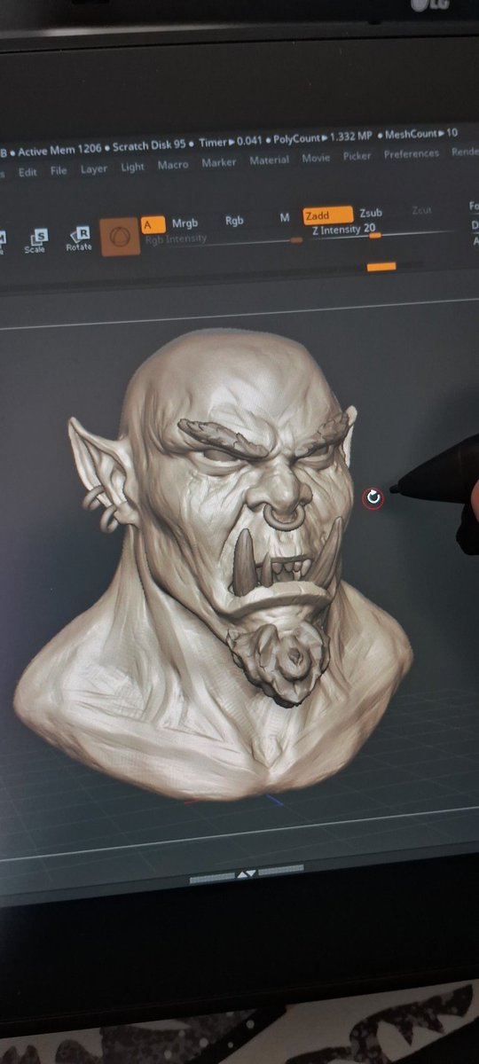 Vg_artbr's tweet photo. First time doing modeling in zbrush from scratch and it was a lot of fun, I'm definitely going to do more kaskadsas, but with a character I created, let's see if something cool comes out (and if I can do it)
#sculpt #zbrush #3dart #fantasy3d #3d https://t.co/Wykqq196ED
