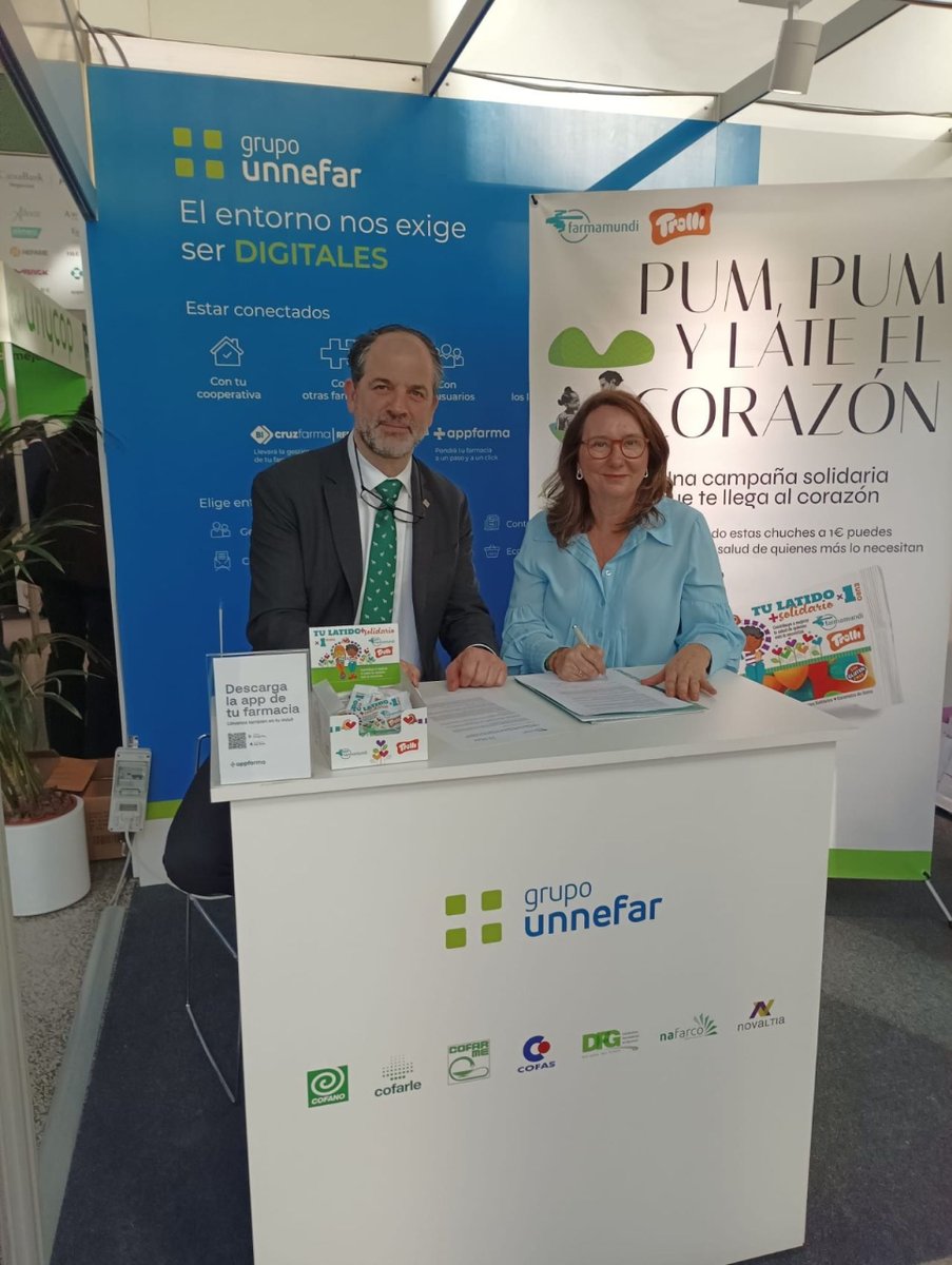 FernandoFombona's tweet photo. @farmamundi @Unnefar @iCOFAS Es un honor contribuir a esta noble causa y extender nuestra mano para hacer del mundo un lugar mejor. ¡Juntos podemos lograr un impacto significativo!
#Solidaridad #CompromisoSocial #FarmaciaSolidaria #UnidosPorUnaCausa https://t.co/yK2zyCN7Mj