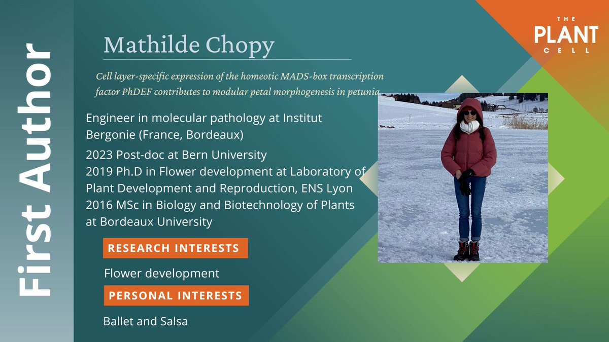 Chop’s interest in plant silence started the day she discovered that you can regenerate plants from leaf tissue! #WeAreASPB buff.ly/495ELUM