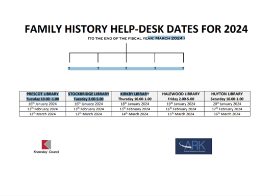It's Family History Help Desk time again! See below for February's dates, times and locations. All sessions are drop-in - no appointment necessary - so come along and take a step back into your #family's #history! #heritage #culture #ExploreYourArchive #EYASecrets #discover