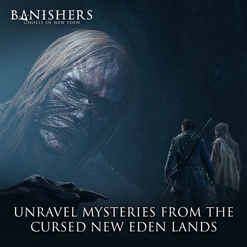 Focus_entmt's tweet photo. When the love of your life becomes a ghost, you face a daunting choice. Will you betray your Banisher oath and sacrifice the living to bring her back? Immerse yourself in the mystical world of #Banishers: Ghosts of New Eden! 
Play now!