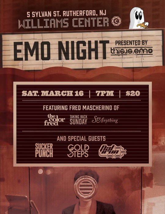 We're rolling into March with some HEAT🔥
Catch us back in Virginia with <a href="/drivewaysband/">Driveways</a> and <a href="/eternalboymusic/">☀️Eternal Boy☀️</a> and the following week back home at an emo night in Jersey with <a href="/ThisIsEmoDotCom/">this.is.emo: not a phase.</a> and <a href="/thecolorfred/">Fred Mascherino</a> 🤘🏼

3/9 - Richmond, VA
3/16 - Rutherford, NJ
Ticket links below! 🎟️