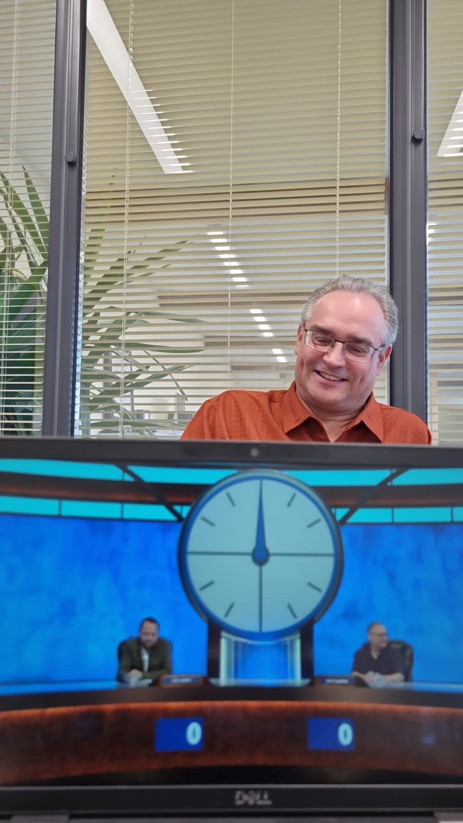 JSilver69's tweet photo. Well done to my work colleague - Keith Aldridge for making it on to Countdown. https://t.co/PkfBwC6hqy