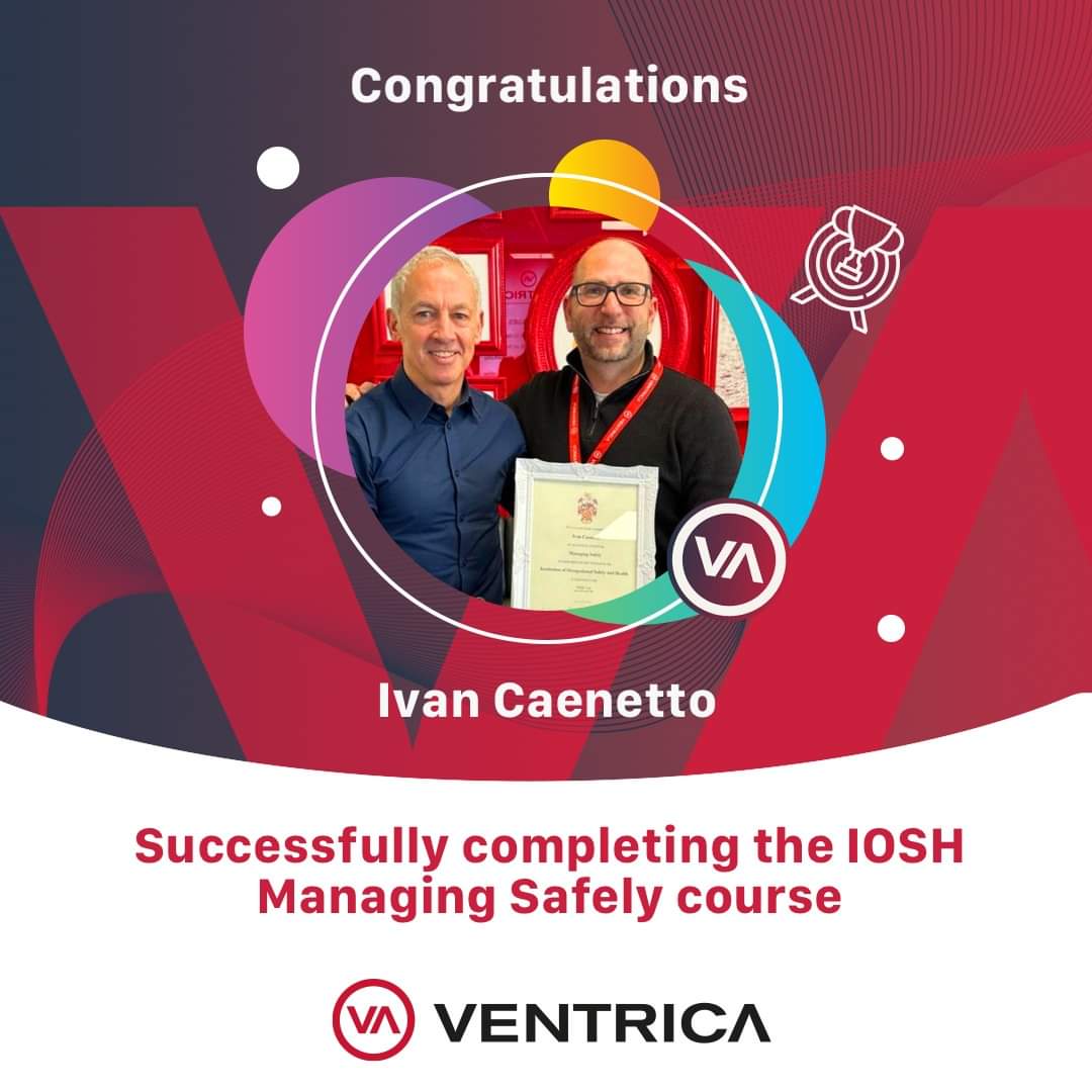 🎉 Congratulations to Ivan Caenetto for successfully completing the IOSH Managing Safely course! 🌟 Your dedication to safety and well-being in the workplace is truly commendable. Here's to your continued success in ensuring a safe environment for all. #IOSH #ManagingSafely