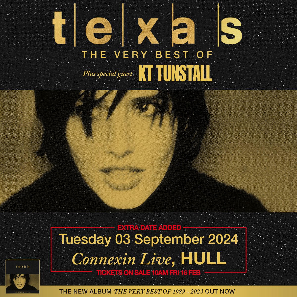 HULL! We heard you! 😎Get ready for @texastheband  and I rocking out on September 3rd at Connexin Live! Tickets on sale Friday 16th feb! See you there!🤘