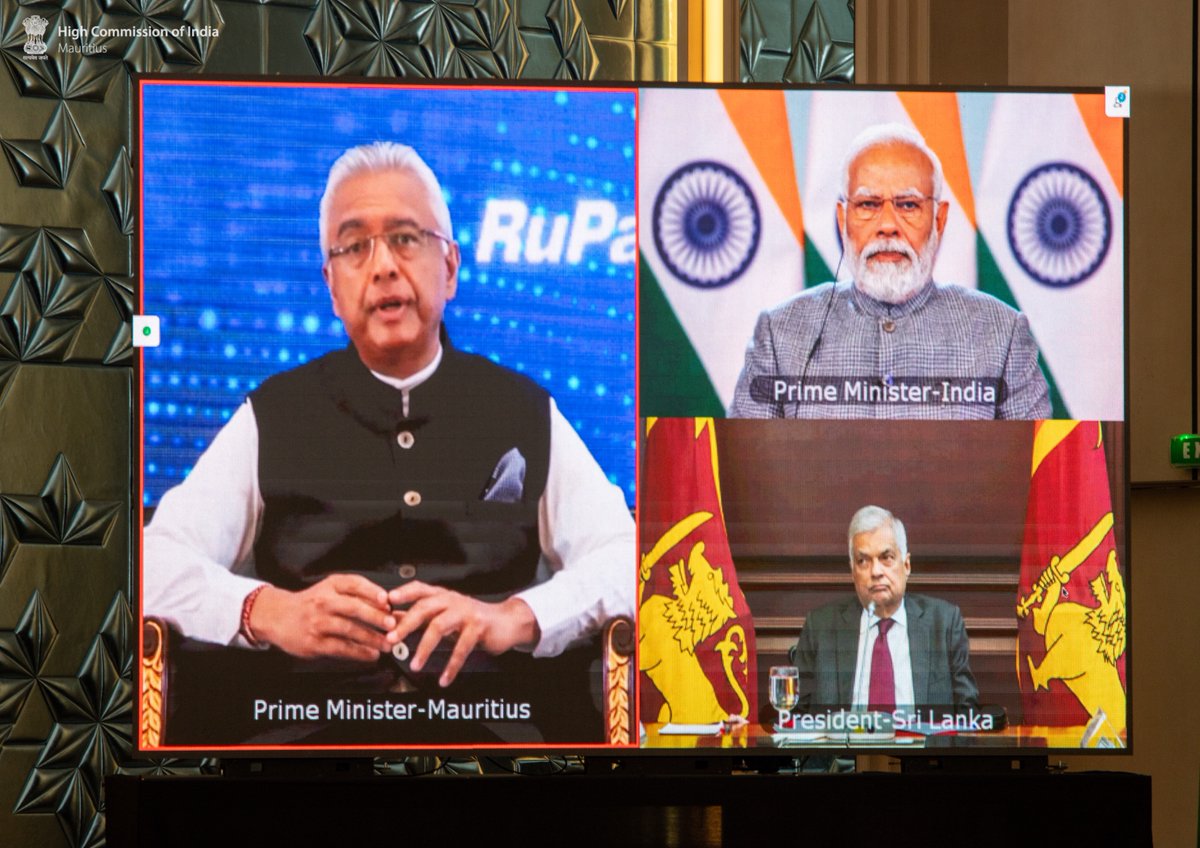 India in Mauritius tweet media