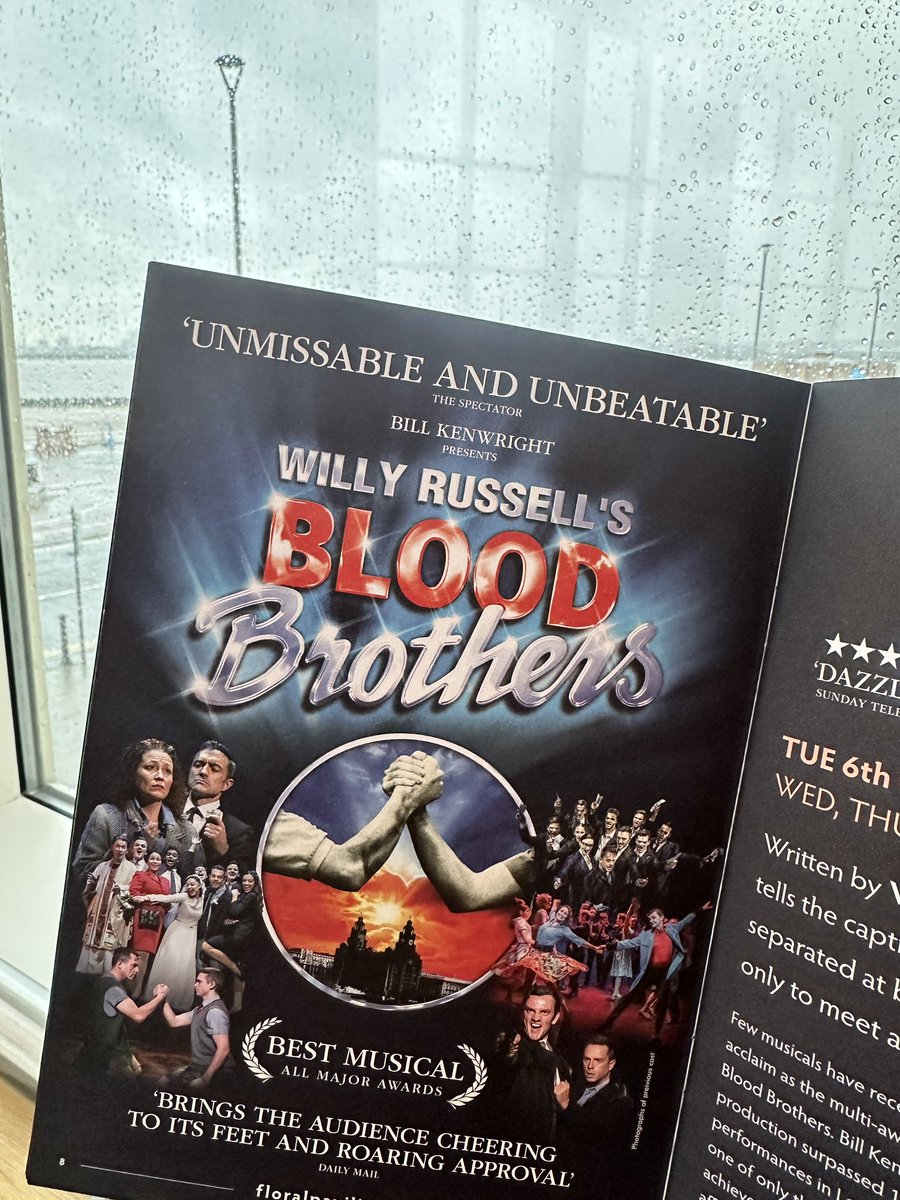 Lime Actors Management (@limeactors) on Twitter photo Well it certainly was a wild day in New Brighton 🌊 but dear me it was worth it to see <a href="/ScottAnson123/">Scott Anson</a> give a sensational perf as Narrator in <a href="/BKL_Productions/">Bill Kenwright Ltd</a> amazing <a href="/BloodBrothers/">Blood Brothers 🎶</a> -they are touring until May & it’s better than ever-nearly a total sell out -grab a tkt if you can! Well it certainly was a wild day in New Brighton 🌊 but dear me it was worth it to see <a href="/ScottAnson123/">Scott Anson</a> give a sensational perf as Narrator in <a href="/BKL_Productions/">Bill Kenwright Ltd</a> amazing <a href="/BloodBrothers/">Blood Brothers 🎶</a> -they are touring until May & it’s better than ever-nearly a total sell out -grab a tkt if you can!
