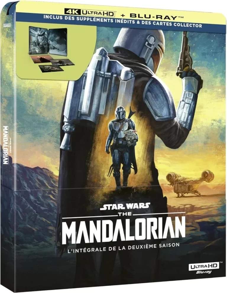 Regard_Critique's tweet photo. Une seconde saison périlleuse... 

Le test de l'édition Steelbook https://t.co/64y0DrG3VY 

#Bluray #4K #UHD #Steelbook #TheMandalorian #StarWars #DaveFiloni #PedroPascal #CarlWeathers #Lucasfilm #ESCdistribution https://t.co/LhRbUbiC55