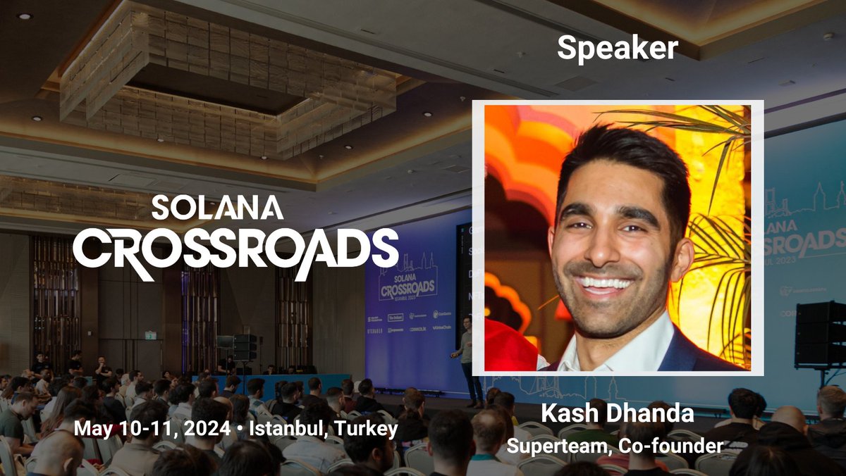 Solana Crossroads ✨ ISTANBUL tweet media