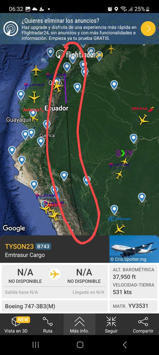 #ÚltimoMinuto| EEUU dio información falsa a los países para mover el avión de EMTRASUR, es decir, lo hicieron pasar como vuelo militar y no civil, de esta manera consiguieron los permisos para los sobrevuelos en los diferentes espacios aéreos burlando el NOTAM emitido por el