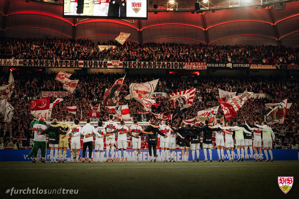 VfB's tweet photo. Stuttgart kommt! 🤍❤️

#VfB | 🔙 #VfBM05 3:1 https://t.co/GrOLEl3Mur