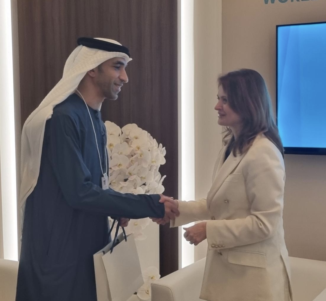 Giedre Balcytyte (@giedrebalcytyte) on Twitter photo A true pleasure meeting with 🇦🇪 HE Minister <a href="/ThaniAlZeyoudi/">د. ثاني أحمد الزيودي</a>. Delighted to discuss means how to boost bilateral 🇱🇹-🇦🇪 partnership. As both countries attach great importance to innovation-driven economy, there's a vast potential of mutually beneficial cooperation. A true pleasure meeting with 🇦🇪 HE Minister <a href="/ThaniAlZeyoudi/">د. ثاني أحمد الزيودي</a>. Delighted to discuss means how to boost bilateral 🇱🇹-🇦🇪 partnership. As both countries attach great importance to innovation-driven economy, there's a vast potential of mutually beneficial cooperation.