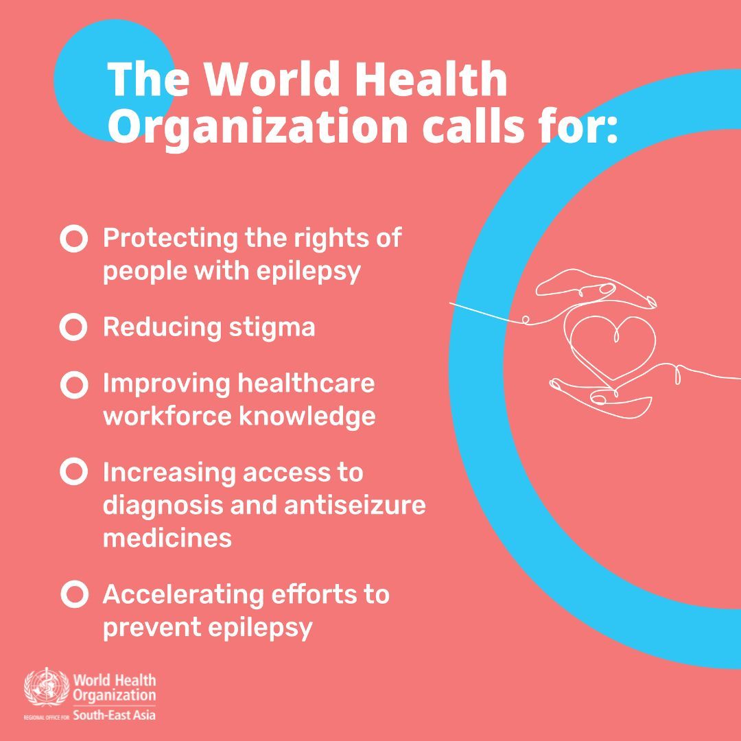 More than one in three people in the WHO South-East Asia Region live with a neurological disorder.

#WorldEpilepsyDay