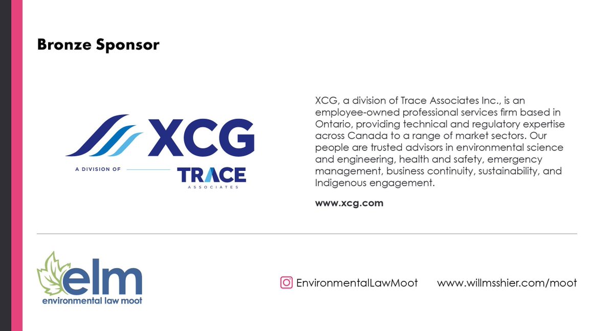 We are proud to sponsor the 2024 Willms &amp; Shier Environmental Law Moot Court Competition taking place on February 24th.
moot.willmsshier.com

#environment #environmentallaw #mootcourt #lawinCanada #elm