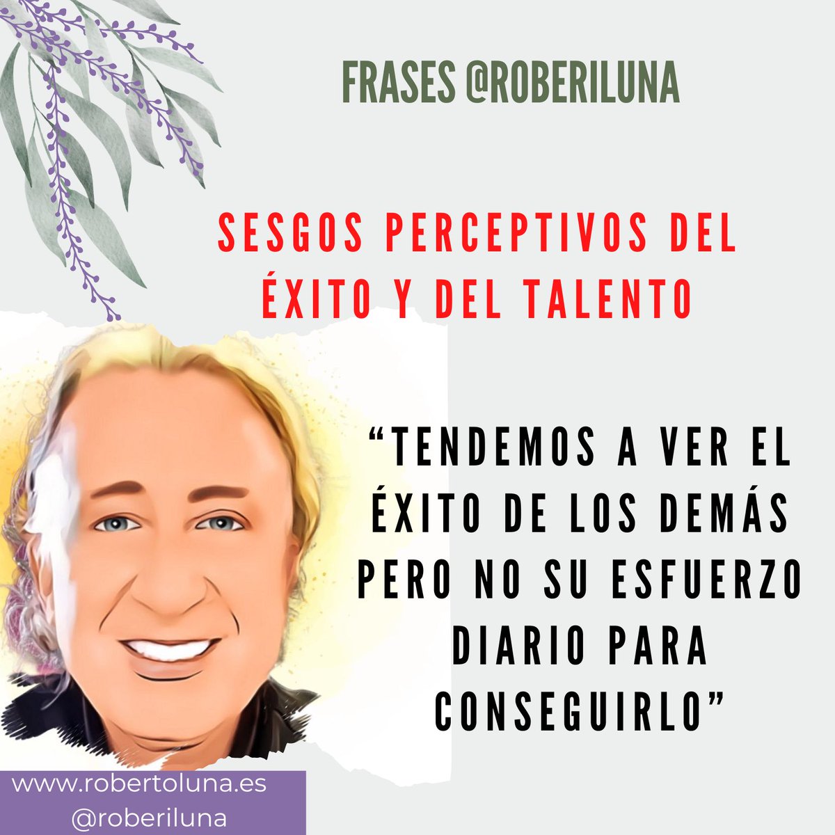 RoberiLuna's tweet photo. Uno de los grandes errores en la percepción del éxito y del talento es provocado por la gran saliencia que tiene el resultado sin valorar realmente todo el esfuerzo y tiempo dedicado a conseguirlo.
.
.
.
#talento #éxito #altorendimiento #liderazgo #coaching #psicología #rrhh https://t.co/eXEMQYxOuv