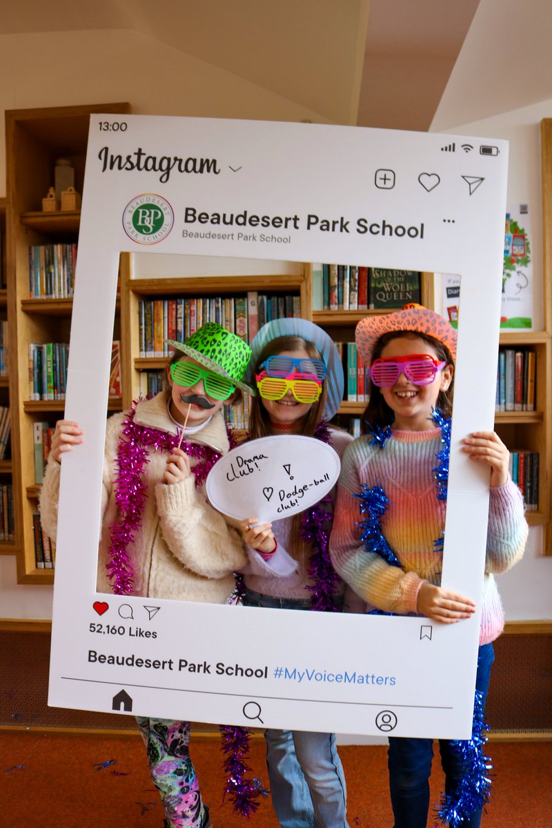 Last week, we celebrated #ChildrensMentalHealthWeek with a very special #MyVoiceMatters photobooth 📸 Throughout the week, children were asked to think about ways in which they would improve the school, and take a snap with their ideas! #BPSCommunity @Place2Be