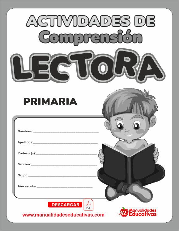 Cuaderno de comprensión lectora + 200 pag + 200 lecturas