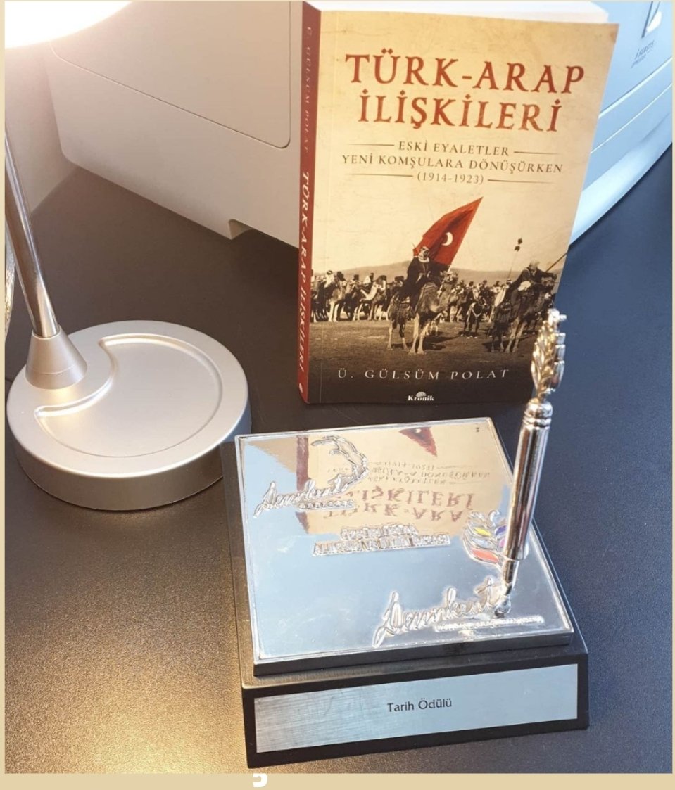 2020 yılında bugünlerde Türk-Arap ilişkileri eseri, Demirkent Tarih Ödülüne layık görülmüş, zamanın hızı inanılmaz.