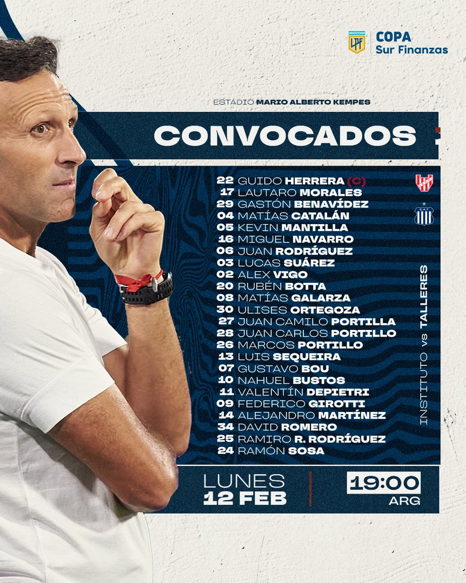 <a href="/LigaAFA/">Liga Profesional de Fútbol</a> Desde las 17 estaremos con la previa del clásico entre <a href="/InstitutoACC/">Instituto ACC</a> y <a href="/CATalleresdecba/">Club Atlético Talleres</a> en <a href="/radiosuquia/">Radio Suquía</a> 
<a href="/geracopp/">Gerardo Coppari</a> <a href="/22peladoAriel/">ariel sarboraria</a> <a href="/djespina/">cristian puyo</a> <a href="/MarioCeledon7/">Mario Celedón 🎙</a> #damianpiazzi #Rodriguezbrizuela <a href="/FrancoDavidV/">Franco Veliz ⭐️⭐️⭐️</a>