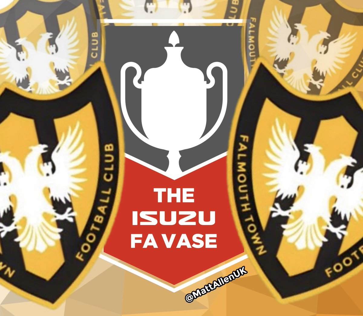 FA VASE 🏆 | 6th ROUND DRAW @Falmouth_Town have been drawn away 🆚 @HighworthTownFC or @GWRovers in the 6th Round / Quarterfinals of the FA Vase. Tie to be played on Saturday 9th March 2024. @BBCCornwall @CornwallSport #Cornwall #FAVase