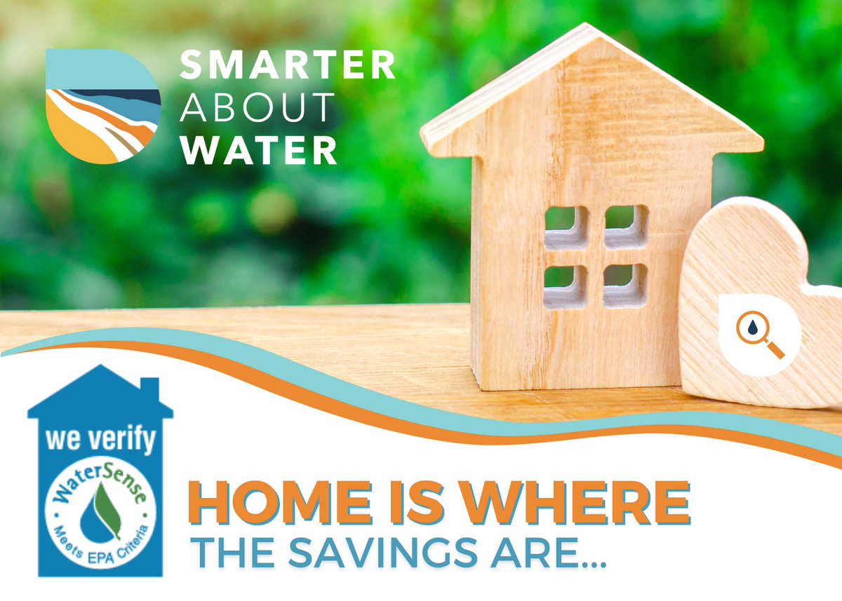 ❤️ Fall in love with a WaterSense-labeled home that will save water and money. ❤️ On average, a WaterSense-labeled home can save more than $700 in utility bills and up to 50,000 gallons of water annually. Learn more from @EPAwatersense by visiting epa.gov/watersense/wat…