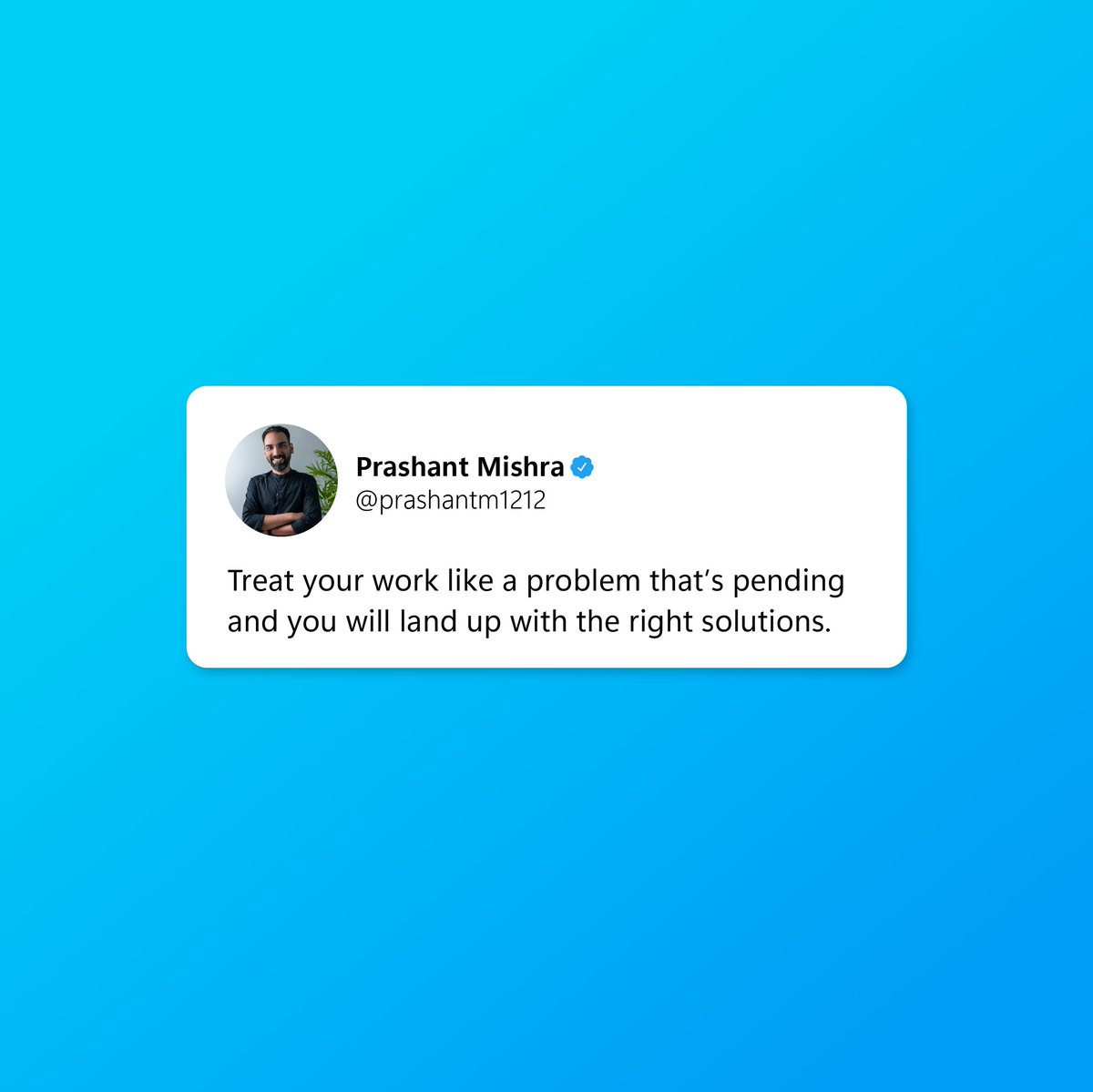 prashantm1212's tweet image. Embrace challenges at work with a problem-solving mindset. Every task is an opportunity to find innovative solutions and improve your skills!
#ProblemSolvingMindset #EmbraceChallenges #InnovationAtWork #SkillsImprovement #OpportunityForGrowth #Retvens #Hospitality…