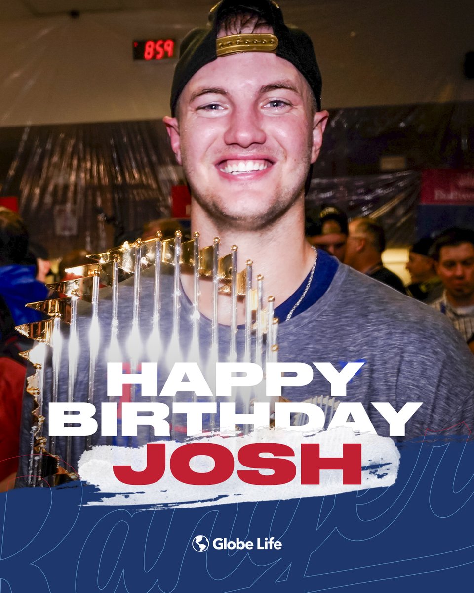 Happy birthday to World Series Champ, @josh6jung!