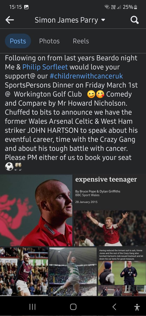 Still a few tickets available if you would like to join us ⚽️