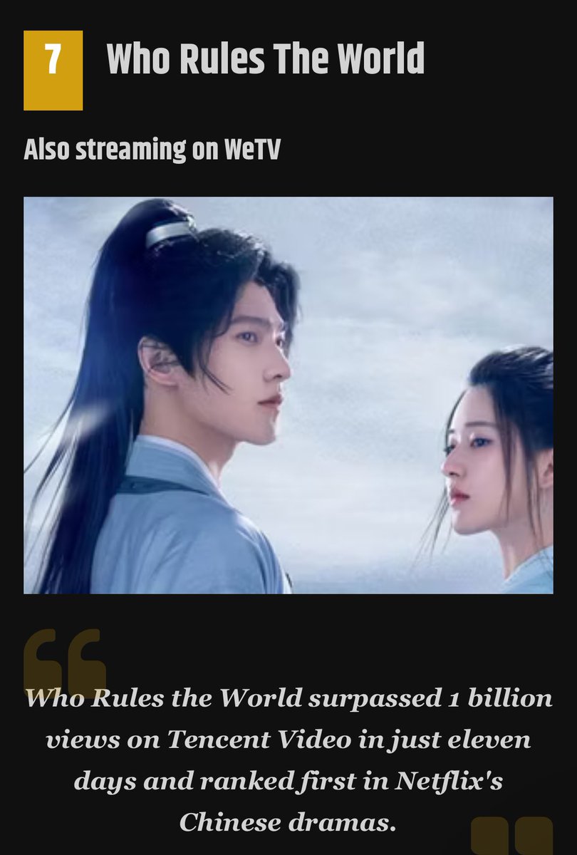 YangYang061122's tweet photo. #YangYang杨洋 ‘s Supremacy💪🏻💪🏻💪🏻
1️⃣ #TheKingsAvatar
7️⃣ #WhoRulesTheWorld 
💙10 BEST Chinese Fantasy Shows on Netflix
#YangYang 
👉🏻 https://t.co/rQWkISAzmC https://t.co/mcM0yufo20