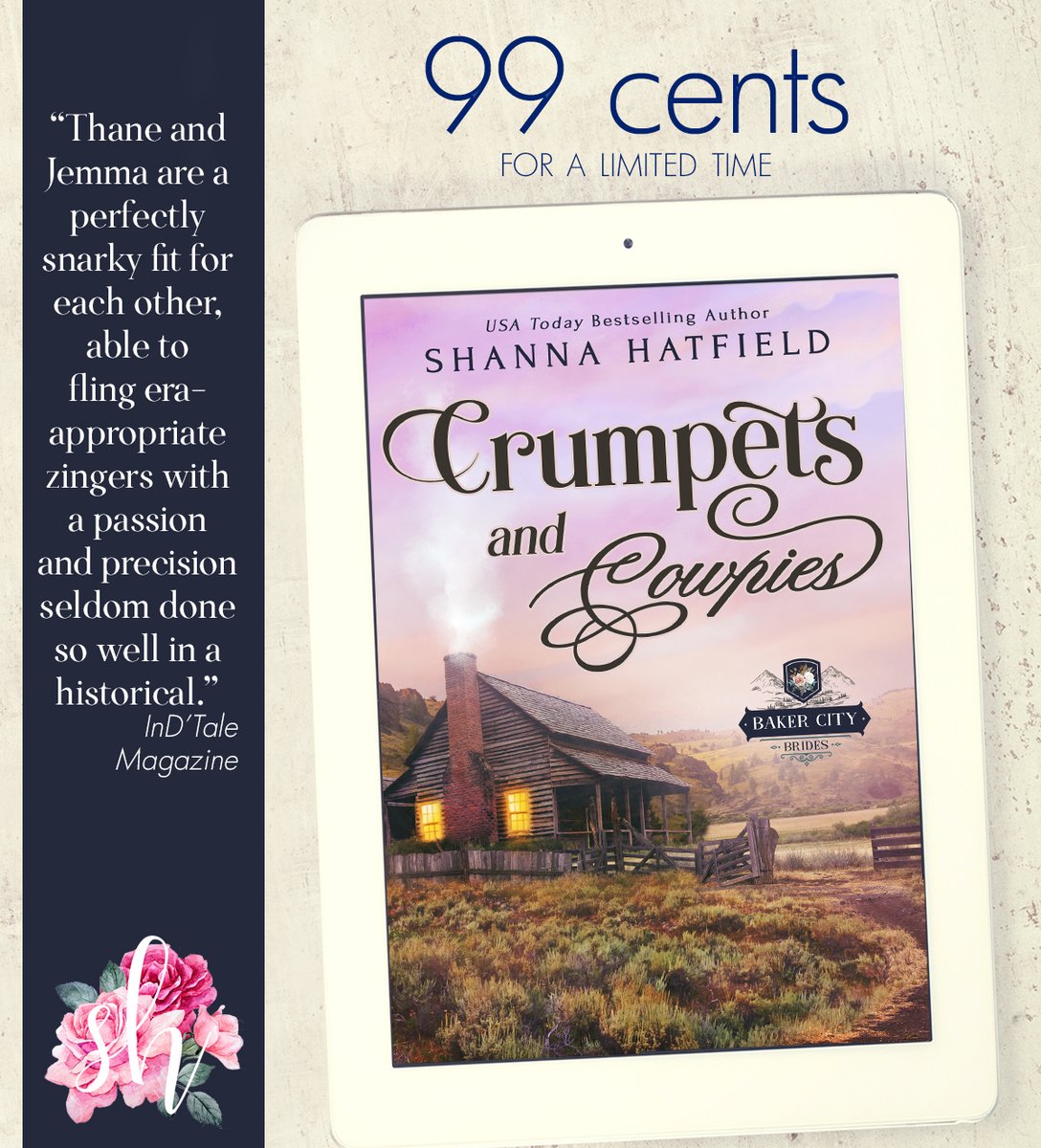 Right now Crumpets and Cowpies by Shanna Hatfield is $0.99 bookbub.com/books/crumpets… via @BookBub