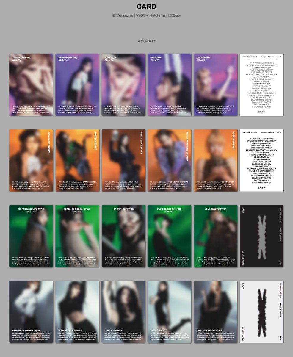 Vllooming's tweet image. WTS LE SSERAFIM || 🇲🇾

🛎 EASY WEVERSE ALBUM

BUY 1 FREE 1‼️
BUY 1 FREE 1‼️

🌟Member set 💵RM8 (4pcs)

CW❌️✅✅️
SK✅✅✅️
YJ✅✅✅️
KZ❌️✅✅️
EC✅✅✅️

🌸excl local postage rm8 em/wm

HELP RT, TQ🫶
#pasarlesserafim #pasarlesserafimMY
#pasargirlsgroup
@pasarLESSERAFIM