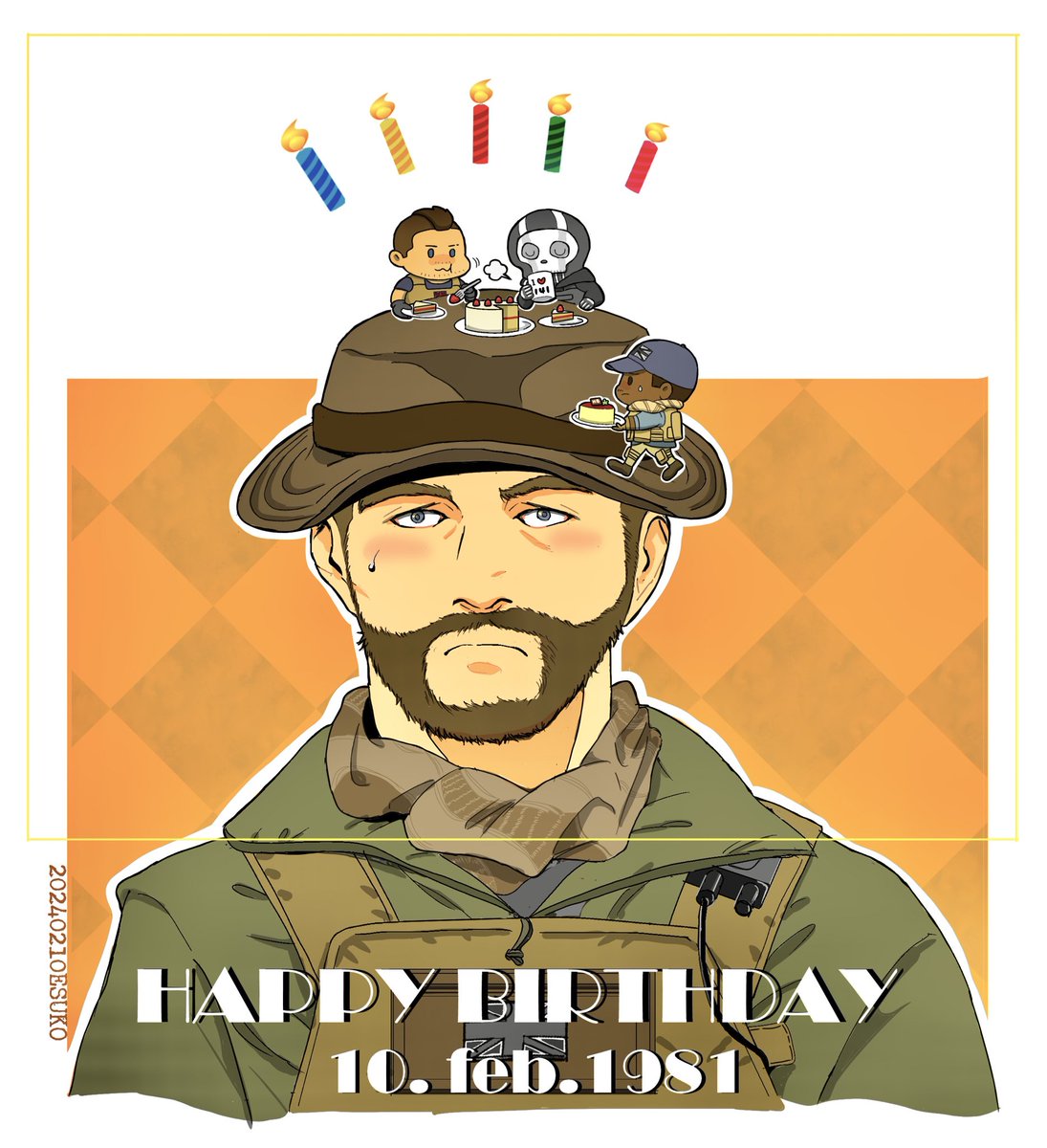 🎂🥳🎈 #CaptainPrice