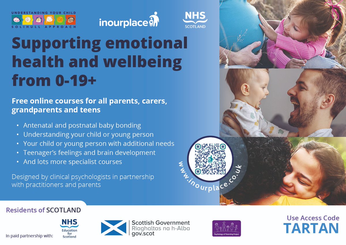 Discover a recently launched resource for parents & carers from @SolihullAproach which can help support sleeping routines in infants #solihull #sleepfulness #healthybraindevelopment Courses can be accessed free by those living in Scotland at inourplace.co.uk/scotland/