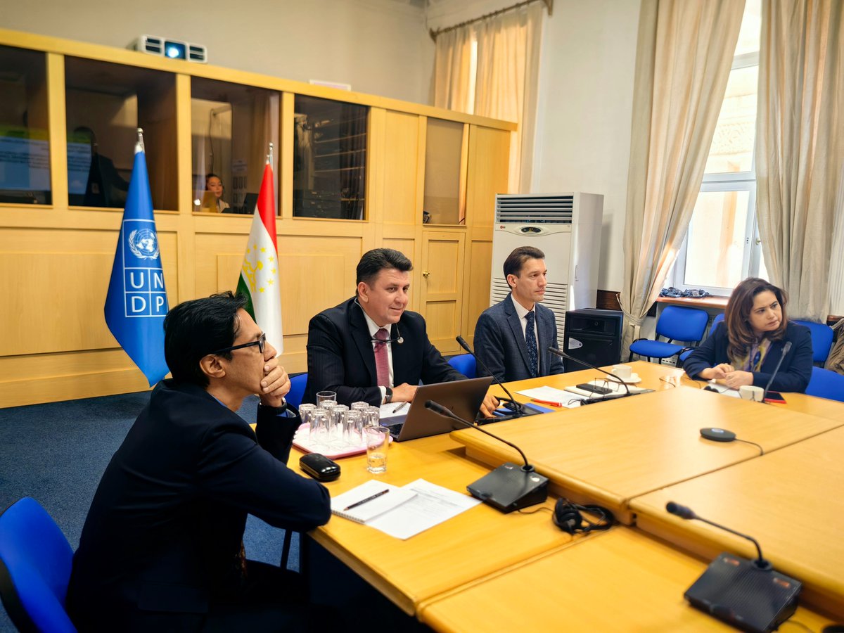 As a chair, led the UNSDCF Outcome 2 Group discussion on results for 2023. Thank you to representatives of Ministries and UN agencies for feedback and proposals how to strengthen cooperation for achieving SDGs together! 
@UNinTajikistan @FAOinTajikistan
