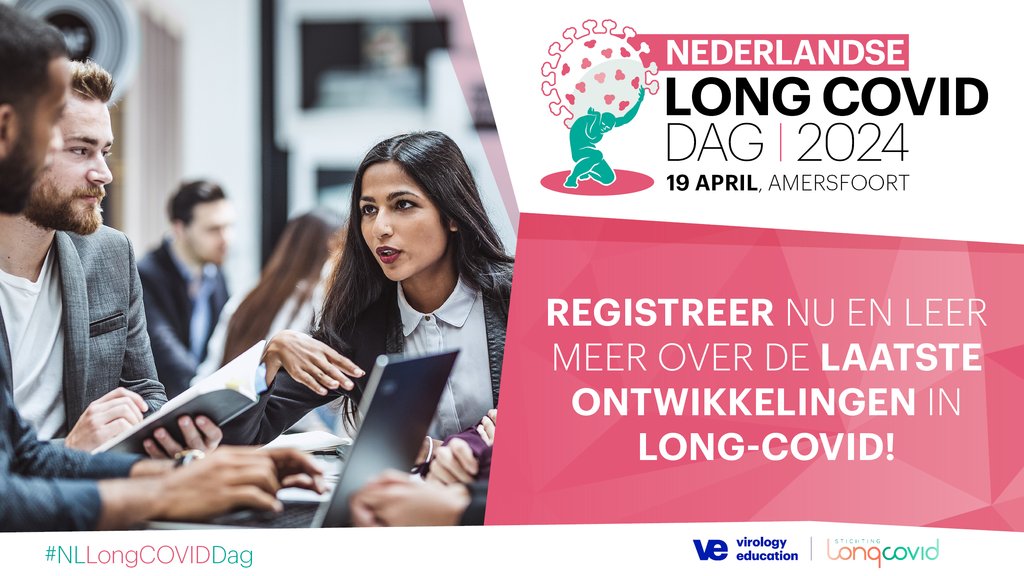 Op vrijdag 19 april vindt de eerste Nederlandse Long COVID dag plaats. Lees meer: bit.ly/49a6iog

#NLLongCOVIDDag