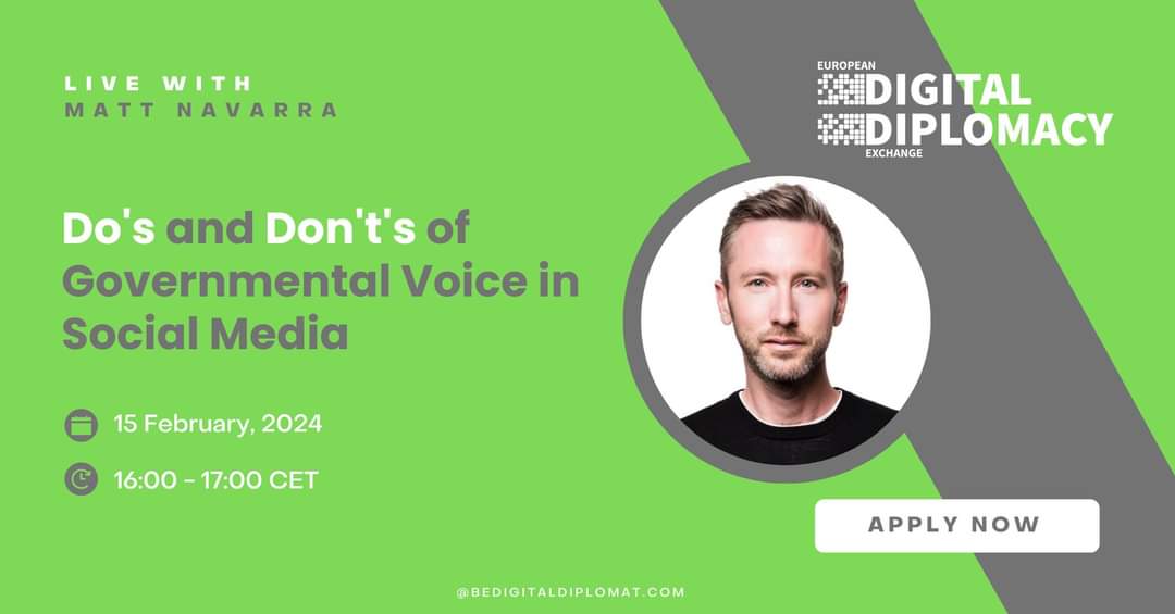 ▪️The ability to captivate an audience and connect with them on a deeper level is essential in social media.▪️ [Matt Navarra] 👀Join us for next ZOOM session on Feb 15 at 4PM w @MattNavarra. Register 📝: us02web.zoom.us/meeting/regist… Check his work here🤓: mattnavarra.com