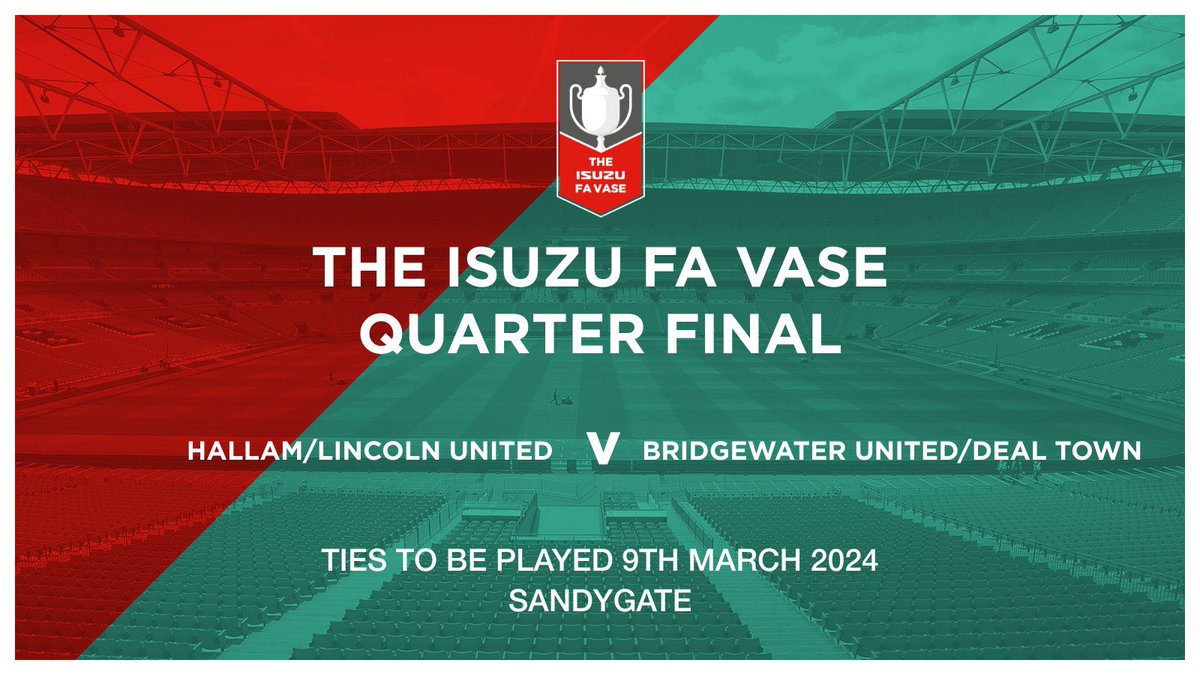 HallamFC1860's tweet photo. Are we happy with the draw then? 

Big game on Saturday with the lure of a home draw in the quarter final! 

#HallamFC https://t.co/gQYtcJfTtH