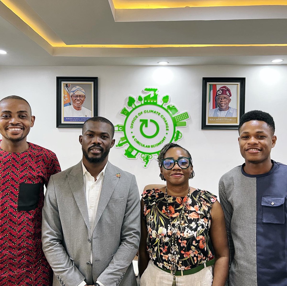 Met Mrs. Titi Oshodi, Senior Special Adviser to the Lagos State Governor on Climate Change and Circular Economy. Discussed #CoolCycle Project's value for Sustainable Agriculture, Renewable Energy, Circular Economy. Excited to collaborate further, starting with Epe pilot. #TDB