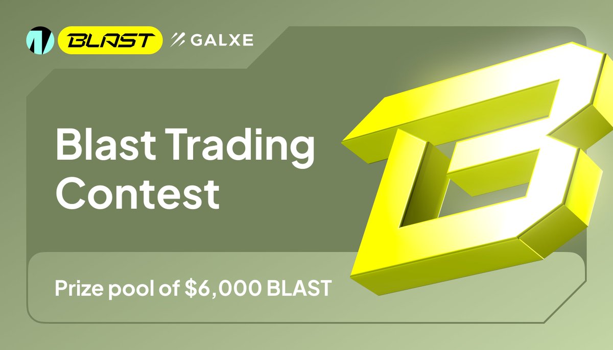 📢Join the Marginly x <a href="/Blast_L2/">Blast</a> testnet trading contest for the chance to win a share of over $6,000 in $BLAST token prizes 🎁

✅ Test your strategies
✅ Climb the leaderboard
✅ Win your share of the $6,000+ $BLAST token reward pool

Register 🔗galxe.com/marginly/campa…
Learn