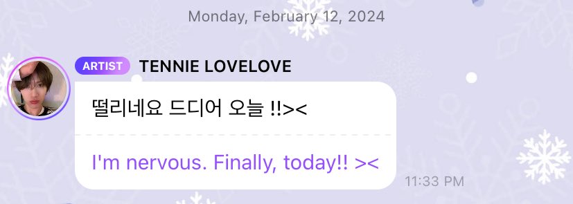 TENNIE LOVELOVE 🫧