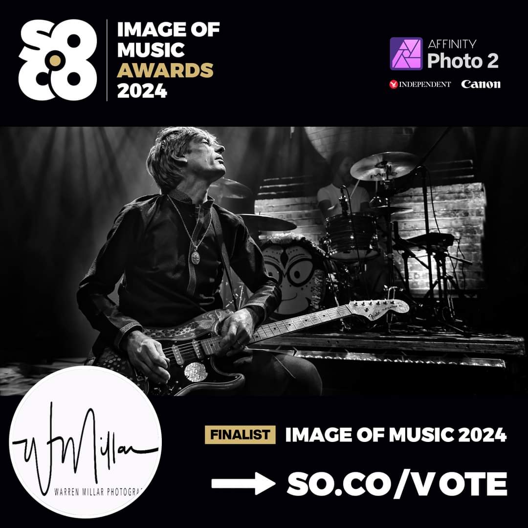 Wow well chuffed my image of Crispian Mills @kulashakerofficial taken at @campandfurnace has been shortlisted in the @so.co.music Image of Music Awards 2024. Can all my friends and followers please vote for my image here htpps://so.co/awards thank you 👍📷👍