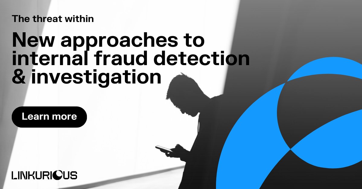 Linkurious's tweet photo. #Internalfraud is becoming increasingly common. With employees using deceptive or illegal tactics to gain money or other benefits. This can include many different types of schemes, from insider trading to data theft and more.
https://t.co/lRj02Me9G4
#GraphTechnology https://t.co/2bQnrA6uiq